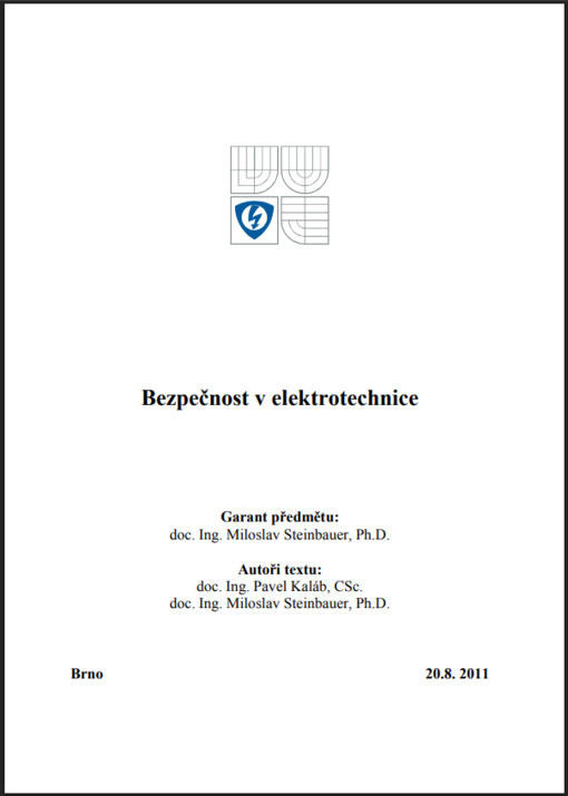 Bezpečnost v elektrotechnice