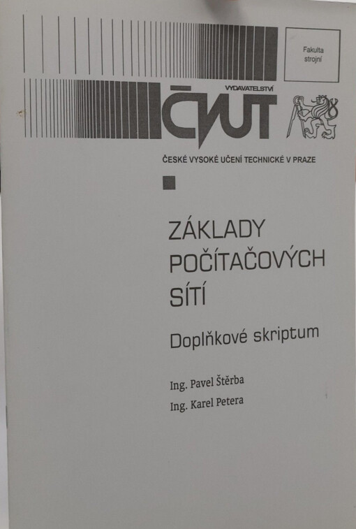 Základy počítačových sítí :doplňkové skriptum