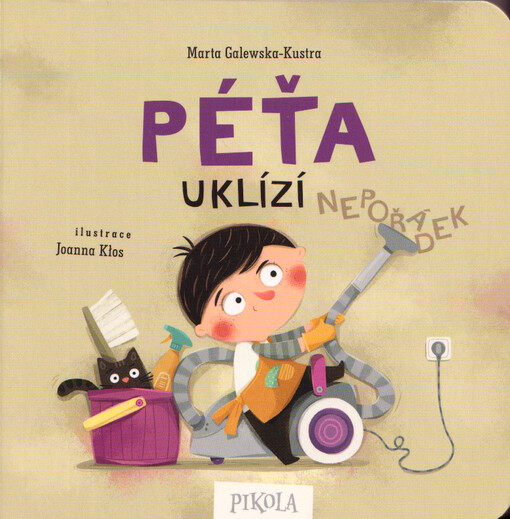 Péťa uklízí nepořádek