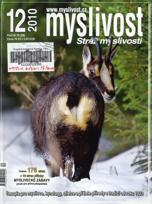 Myslivost : odborný časopis pro lidovou myslivost