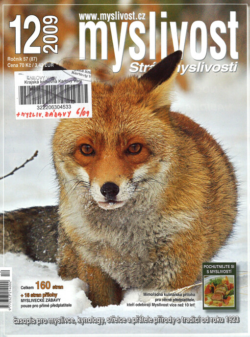 Myslivost : odborný časopis pro lidovou myslivost