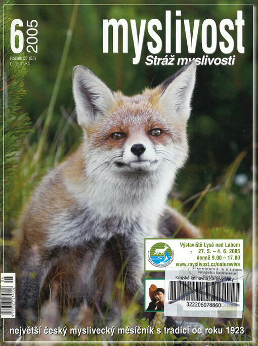 Myslivost : odborný časopis pro lidovou myslivost