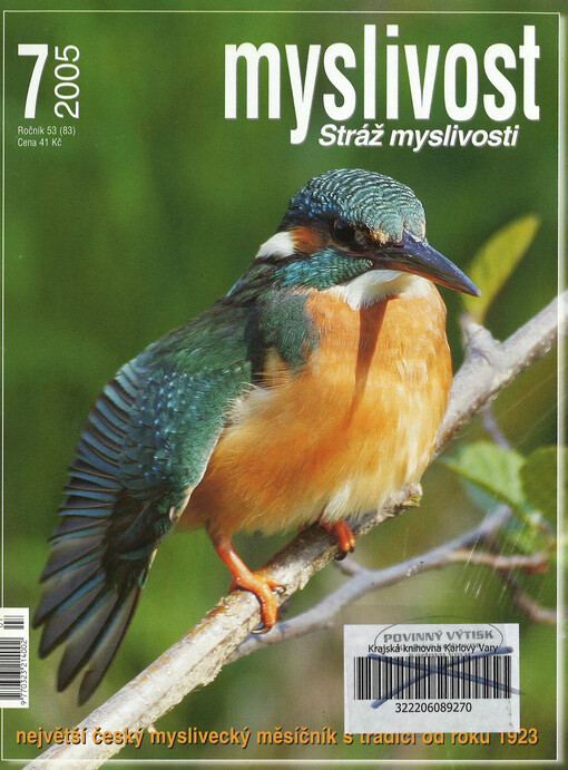 Myslivost : odborný časopis pro lidovou myslivost