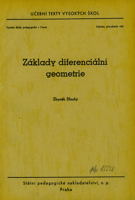 Základy diferenciální geometrie