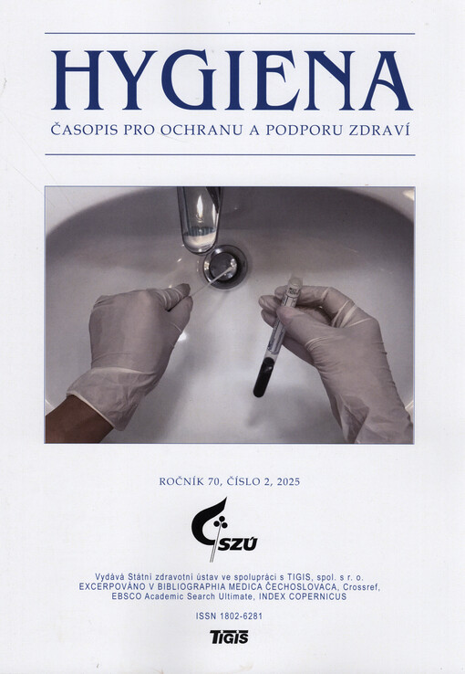 Hygiena : časopis pro ochranu a podporu zdraví