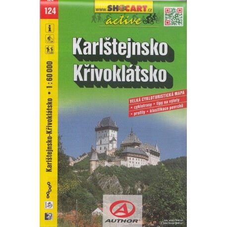 Karlštejnsko, Křivoklátskovelká cykloturistická mapa
