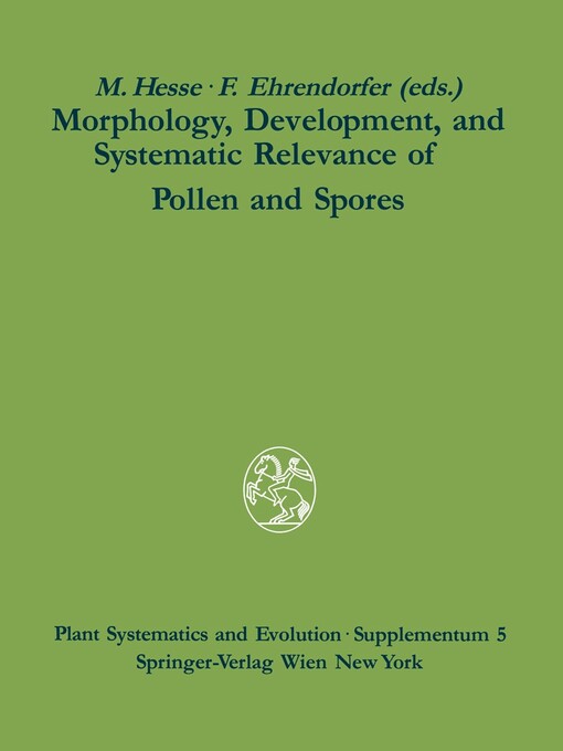 Morphology, development, and systematic relevance of pollen and spores