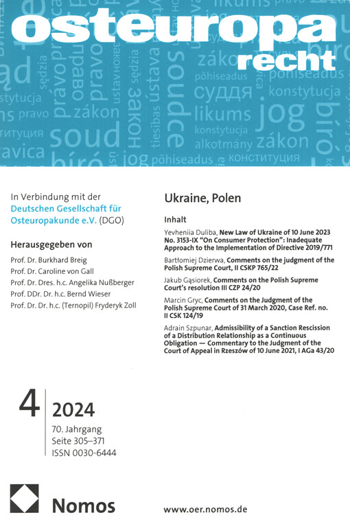 Osteuropa-Recht
