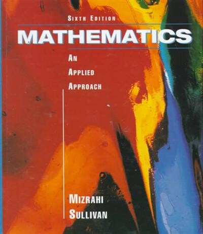 Mathematics: An Applied Approach