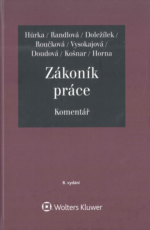 Zákoník práce : komentář