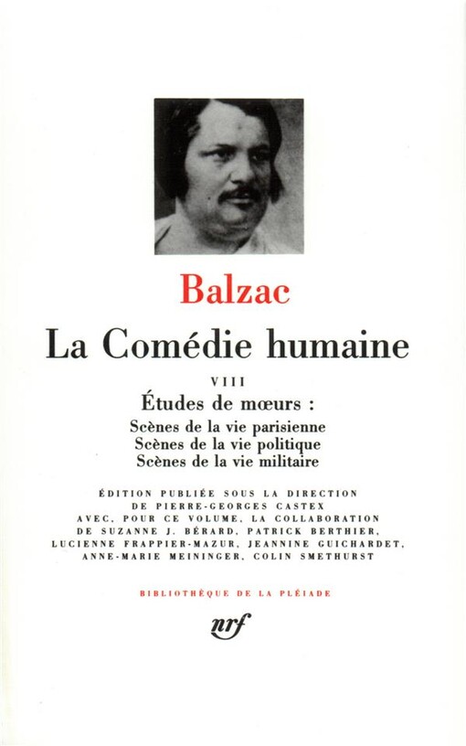 Balzac : La Comédie humaine, tome 8