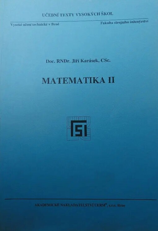 Matematika II