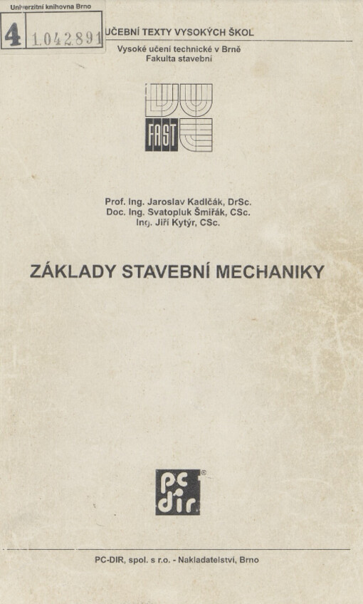 Základy stavební mechaniky