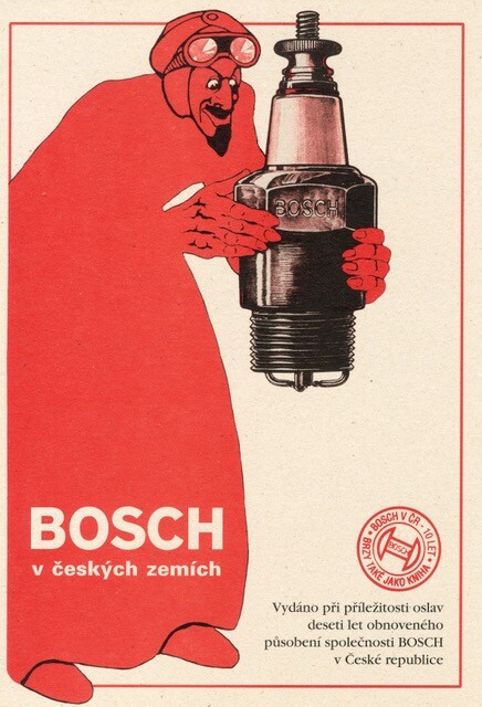 Bosch v českých zemích :vydáno při příležitosti oslav deseti let obnoveného působení společnosti Bosch v České republice