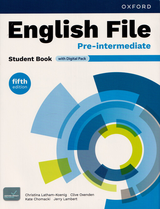 English file : fifth edition. Pre-intermediate. Student book with digital pack