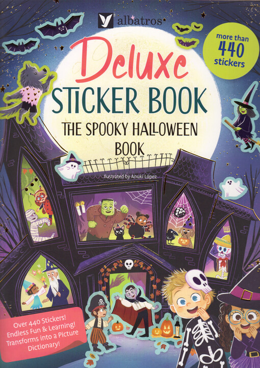 The spooky Halloween book : deluxe sticker book