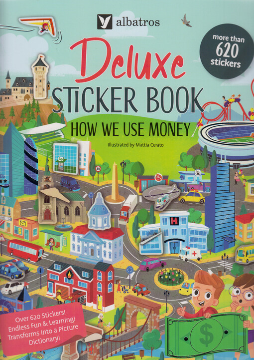 How we use money : deluxe sticker book
