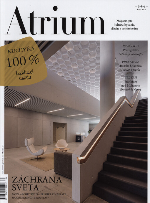 Atrium : magazín pre kultúru bývania, dizajn a architektúru
