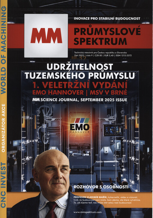 MM průmyslové spektrum : technický měsíčník pro Českou republiku a Slovensko
