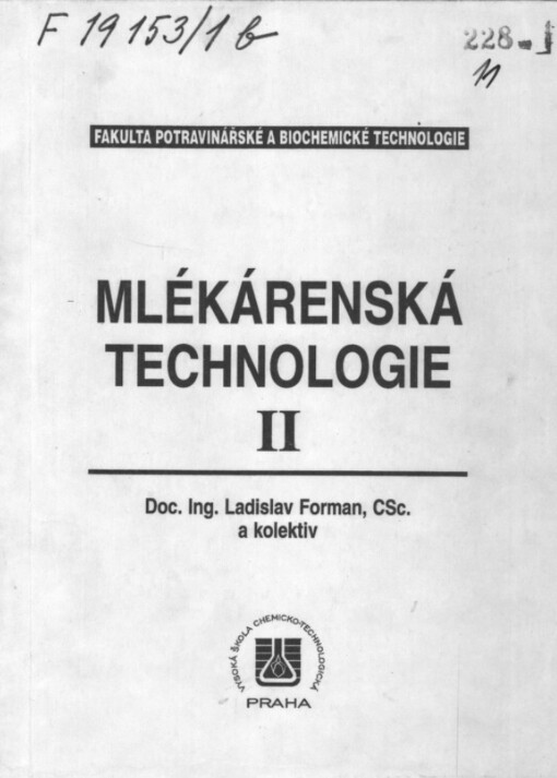 Mlékárenská technologie II