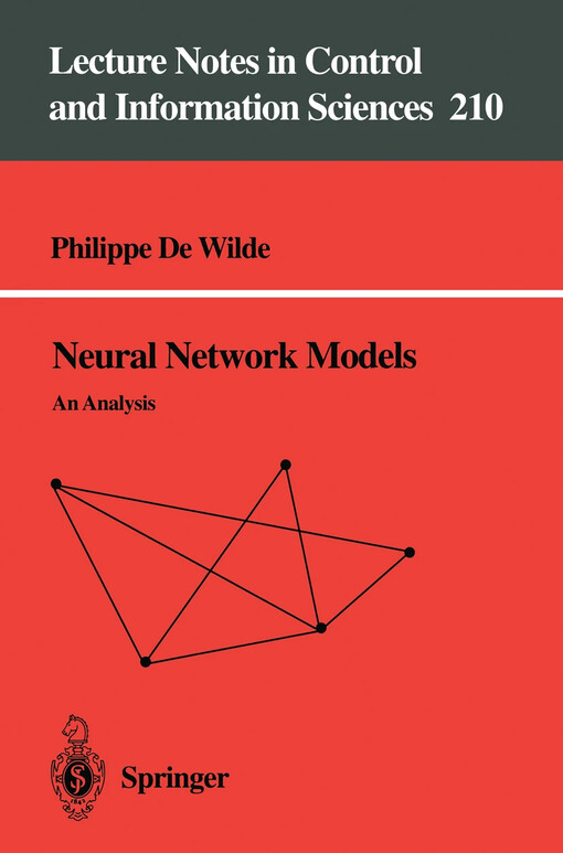 Neural network models : An analysis / Philippe De Wilde