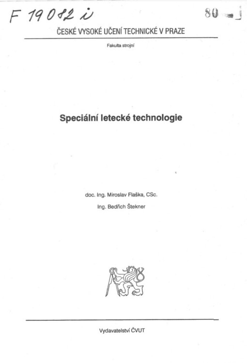 Speciální letecké technologie