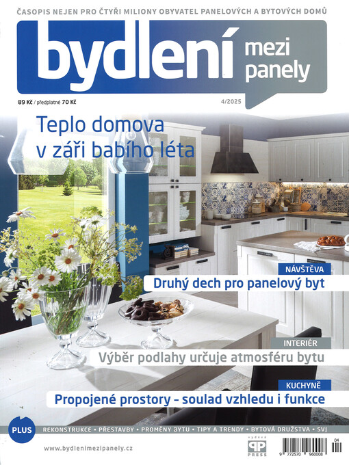 Bydlení mezi panely : časopis o bydlení nejen pro čtyři miliony obyvatel panelových bytů
