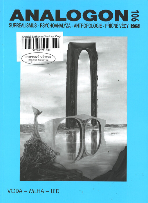 Analogon : surrealismus - psychoanalysa - strukturalismus - antropologie - příčné vědy