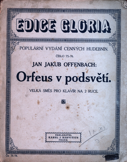 Orfeus v podsvětí : velká směs pro klavír na 2 ruce