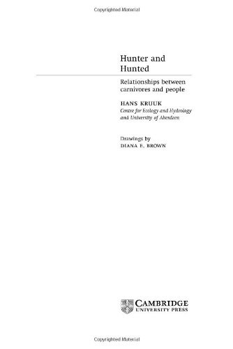 Hunter and Hunted: Relationships between Carnivores and People