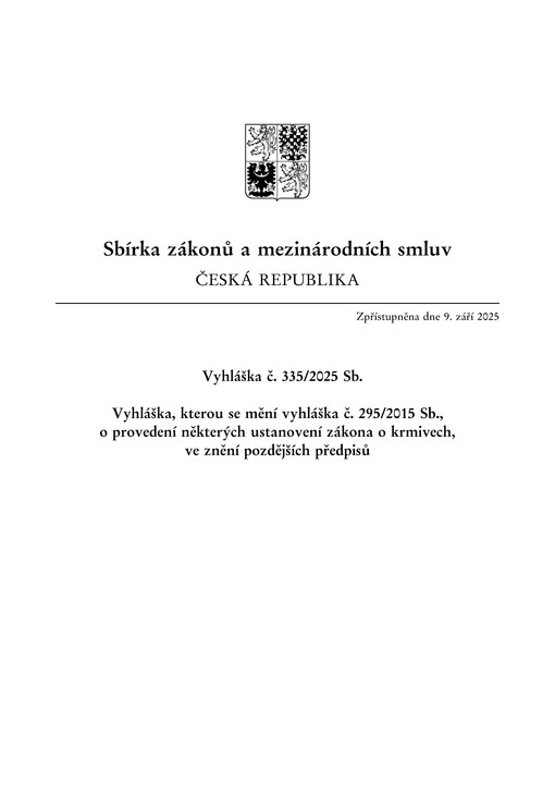 Sbírka zákonů a mezinárodních smluv : Česká republika