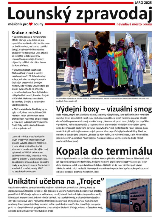 Lounský zpravodaj : měsíčník pro Louny