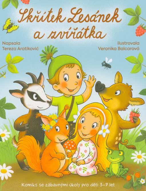 Skřítek Lesánek a zvířátka : dětský komiks se zábavnými úkoly