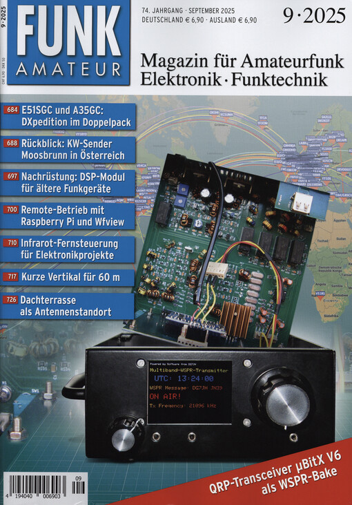 Funkamateur : Das Magazin für Amateurfunk, Elektronik und Funktechnik