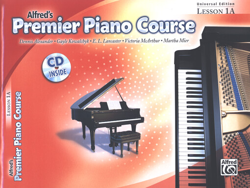 Alfred's premier piano course. Lesson 1A