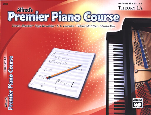Alfred's premier piano course. Theory 1A