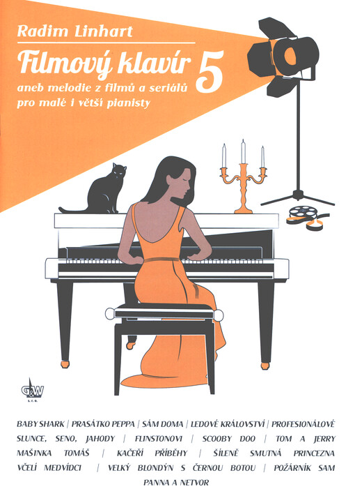 Filmový klavír 5., aneb, Melodie z filmů a seriálů pro malé i větší pianisty