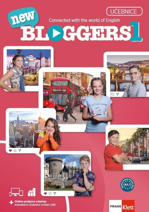 Bloggers new 1 : connected with the world of English. Učebnice