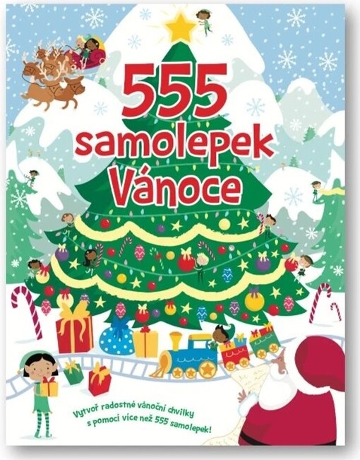 555 samolepek - Vánoce