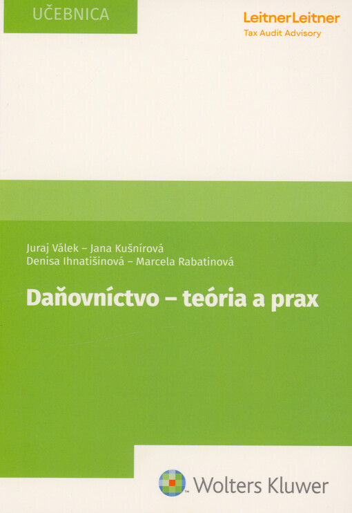 Daňovníctvo - teória a prax