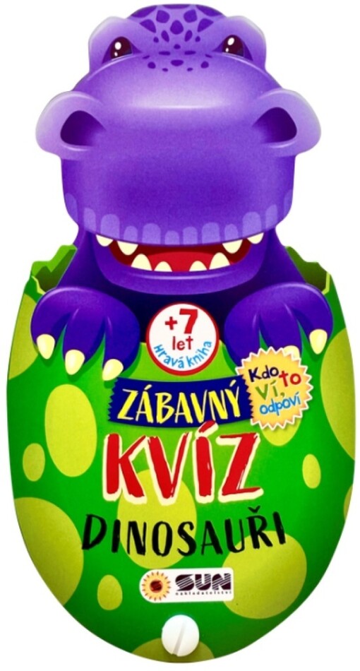 Zábavný kvíz Dinosauři - Kdo to ví, odpoví 7+
