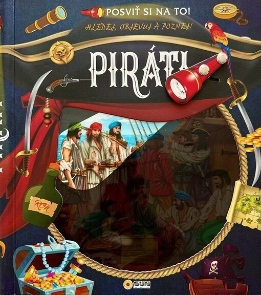 Posviť si na to Piráti - Knížka s baterkou