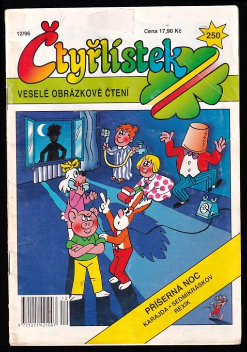Příšerná noc - Čtyřlístek 250 - 12/96