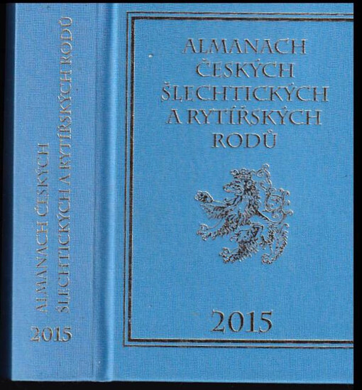 Almanach českých šlechtických a rytířských rodů 2015 - Karel Vavřínek