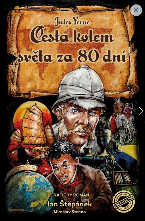 Cesta kolem světa za 80 dní (grafický román)