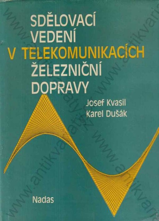 Sdělovací vedení v telekomunikacích železniční dopravy