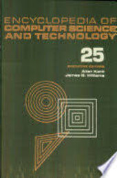 Encyclopedia of computer science and technology.Vol. 25,Supplement 10