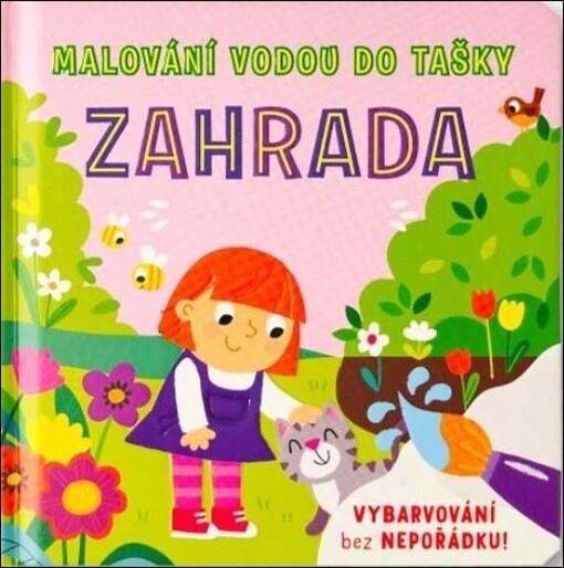 Malování vodou do tašky Zahrada