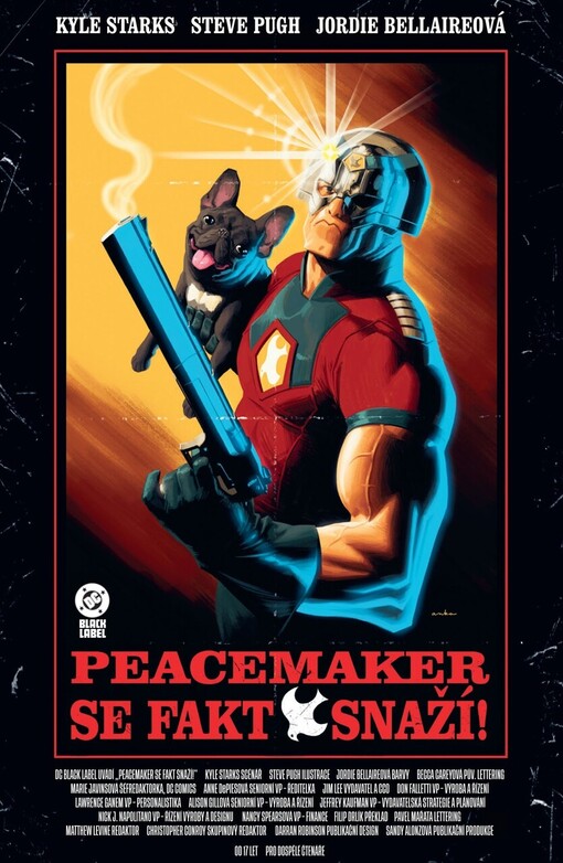 Peacemaker se fakt snaží!