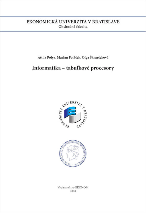 Informatika tabuľkové procesory